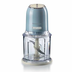 Ariete Tritatutto verticale 0438 Vintage 2 velocità 600ml 400W Celeste